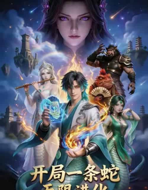 开局一条蛇，无限进化（83集全）漫剧-紫橙资源网