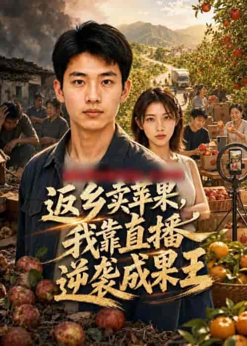 返乡卖苹果，我靠直播逆袭成果王（59集全）AI短剧-紫橙资源网