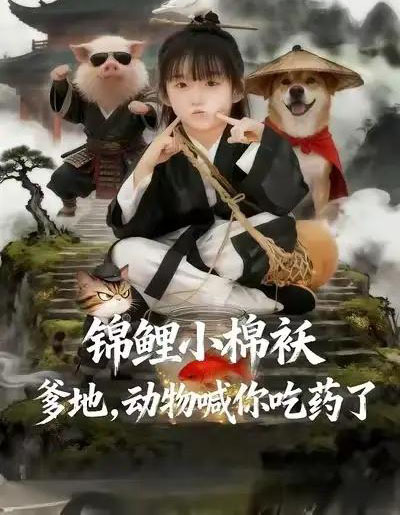 锦鲤小棉袄爹地，动物喊你吃药了（50集全）维尼＆张宸彬-紫橙资源网