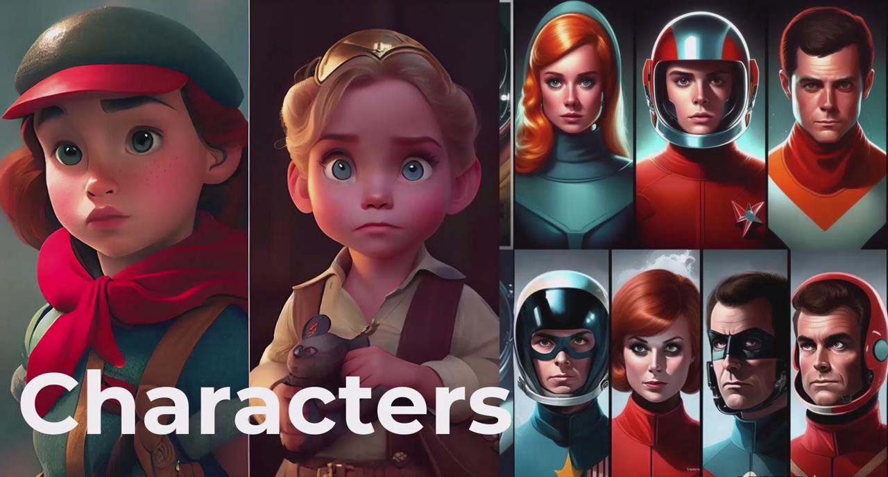 掌握 MidJourney V5 AI + ChatGPT创建一致的角色设计图像-22节课-中英字幕-紫橙资源网