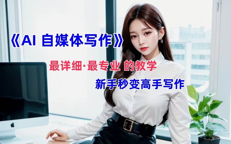 全网最全最细最专业的“AI自媒体写作”教学，新手小白秒变写作高手！-紫橙资源网