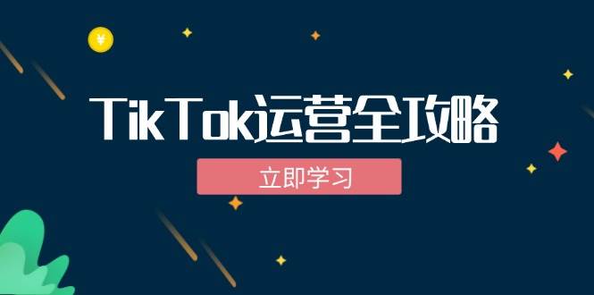 TikTok实战运营全攻略：从下载软件到变现，抖音海外版实操教程-紫橙资源网
