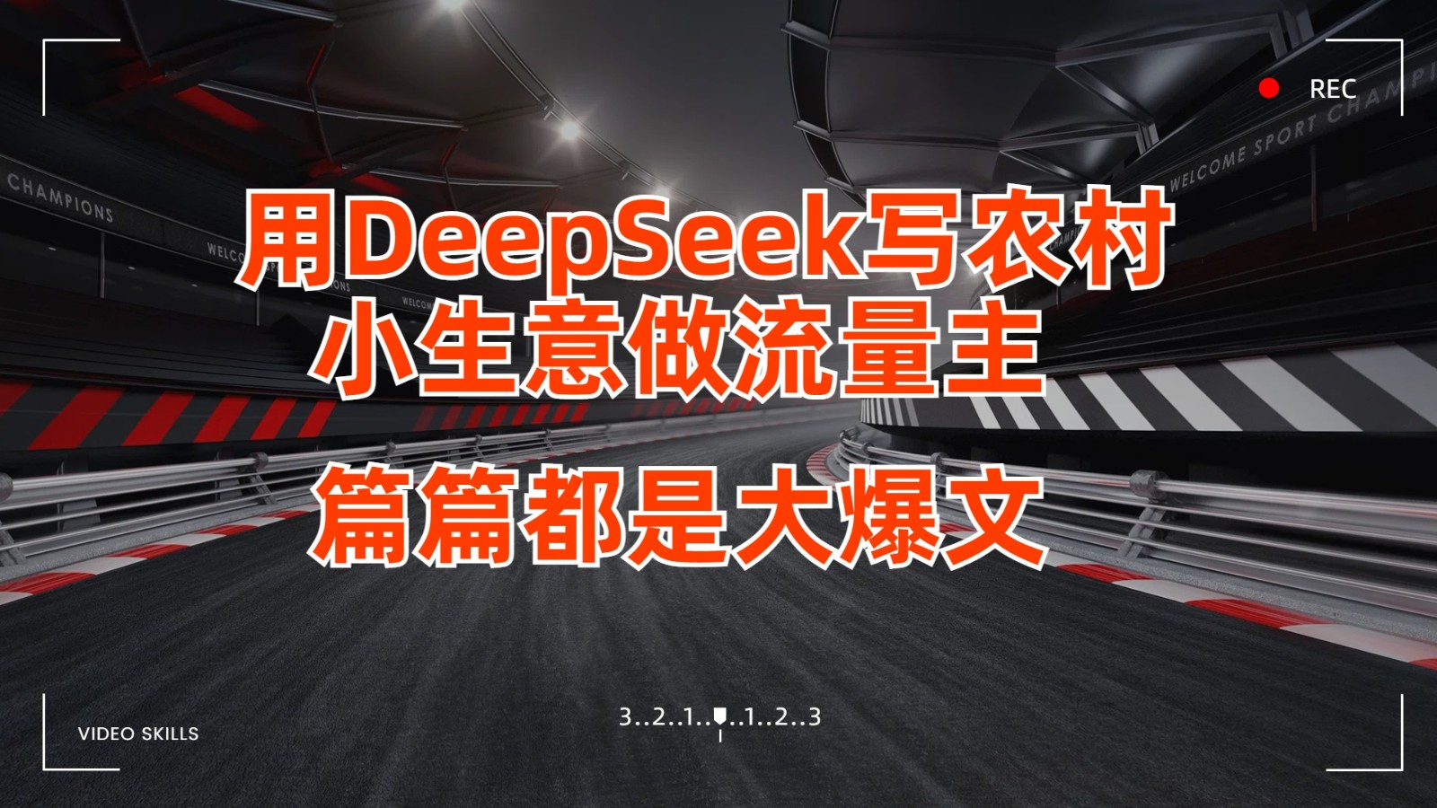 用DeepSeek写农村小生意做流量主，篇篇都是大爆文-紫橙资源网