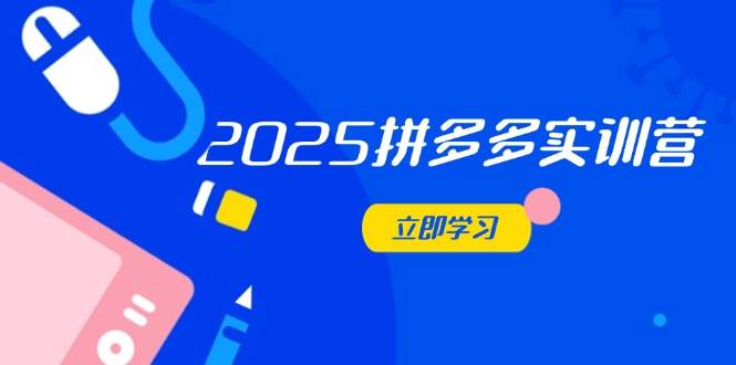 2025拼多多实训营：深度剖析运营关键，助力电商人快速提升-紫橙资源网
