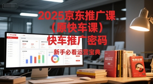 2025京东推广课（原快车课）解锁京东快车推广密码，新手必看运营宝典-紫橙资源网