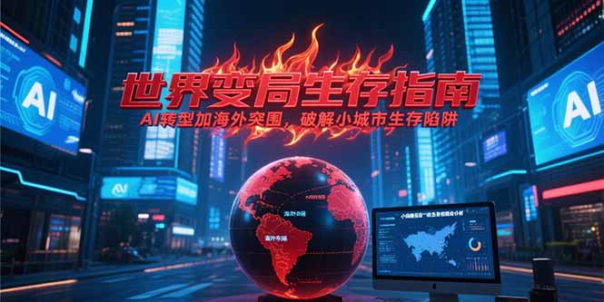 付费文章《世界变局生存指南，AI转型加海外突围，破解小城市生存陷阱》 - 中创网