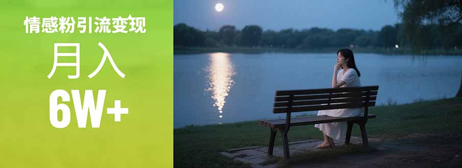情感粉引流变现实操课：单月变现6w+，情感粉引流变现实操课-紫橙资源网