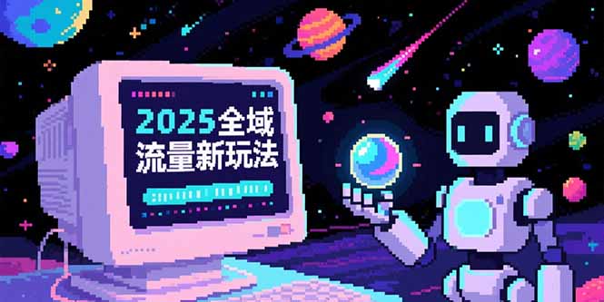 2025全域流量新玩法，O5A无潜入池方法论，基础逻辑+实战技巧全解析-紫橙资源网