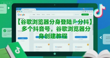 谷歌浏览器分身登陆多个抖音号，谷歌浏览器分身创建教程-紫橙资源网