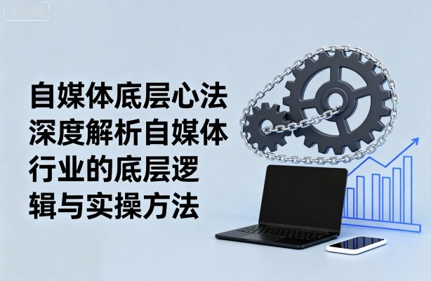 自媒体底层心法，深度解析自媒体行业的底层逻辑与实操方法-紫橙资源网