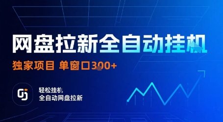 网盘拉新全自动挂G,独家技术,操作简单,自动完成拉新任务,单窗口3张-紫橙资源网