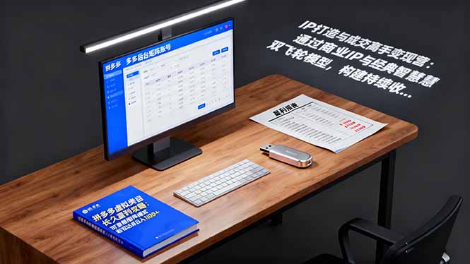 IP打造与成交高手变现营:通过商业IP+经典智慧双飞轮模型 构建持续收钱系统-紫橙资源网