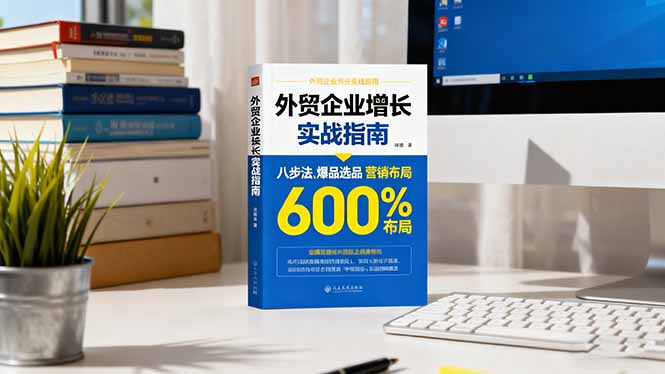 外贸企业增长实战指南，八步法、爆品选品、营销布局，业绩增长300%-紫橙资源网