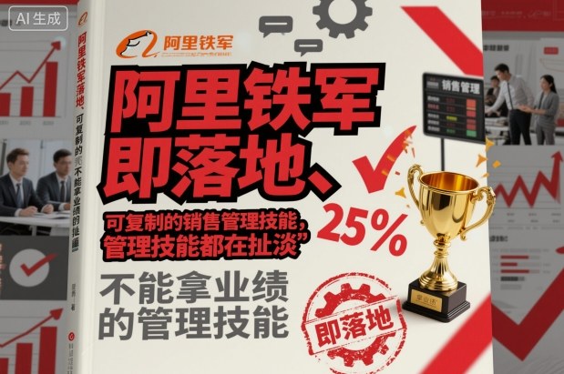 阿里铁军即落地、可复制的销售管理技能,不能拿业绩的管理技能都在扯淡-紫橙资源网