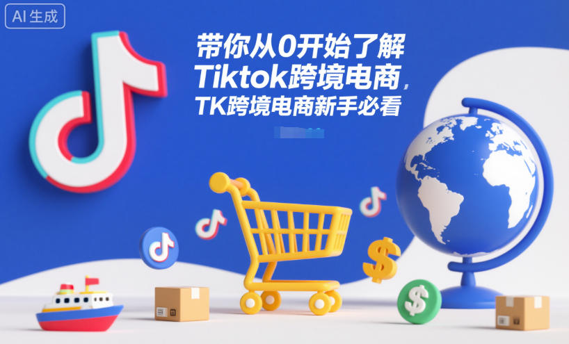 带你从0开始了解Tiktok跨境电商,TK跨境电商新手必看-紫橙资源网