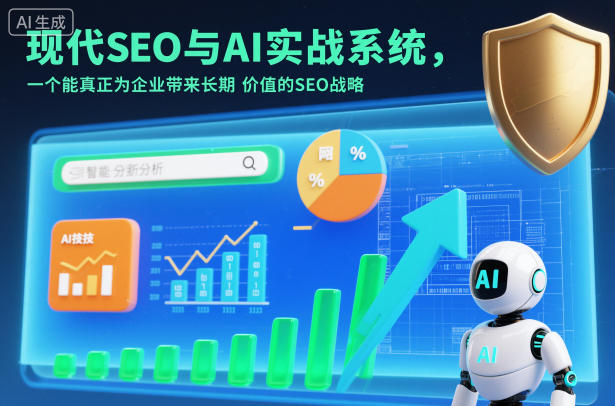 现代SEO与AI实战系统，一个能真正为企业带来长期价值的SEO战略（英语+中文字幕）-紫橙资源网