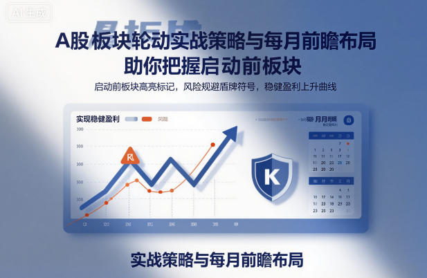 A股板块轮动实战策略与每月前瞻布局，助你把握启动前板块，规避风险，实现稳健盈利-紫橙资源网