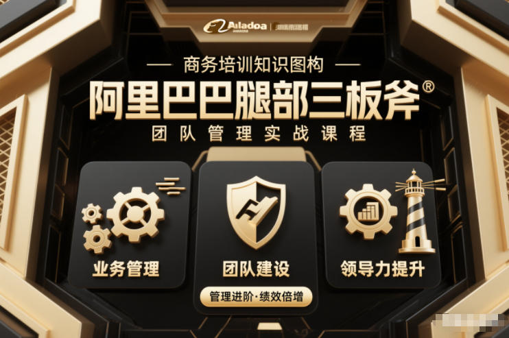 团队管理必学课程系列，阿里巴巴“腿部三板斧”-紫橙资源网