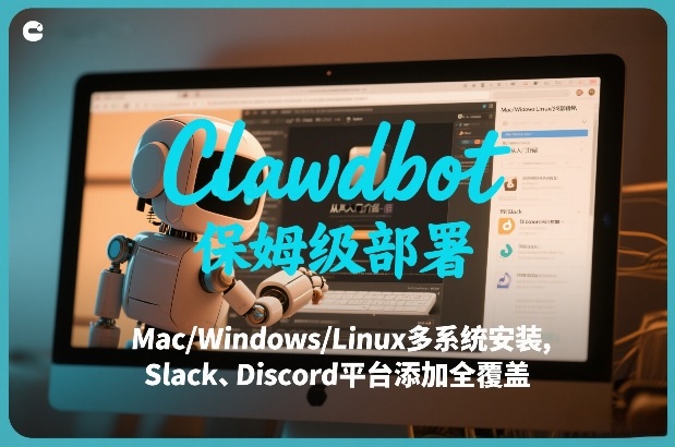 Clawdbot保姆级部署，从入门介绍、Mac/Windows/Linux多系统安装，到Slack、Discord平台添加全覆盖-紫橙资源网