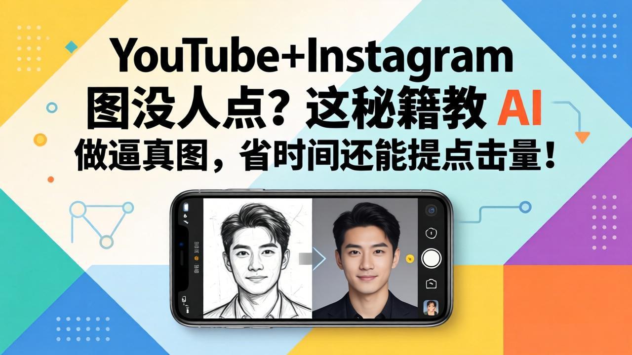 YouTube+Instagram 图没人点？这秘籍教 AI 做逼真图，省时间还能提点击量-紫橙资源网