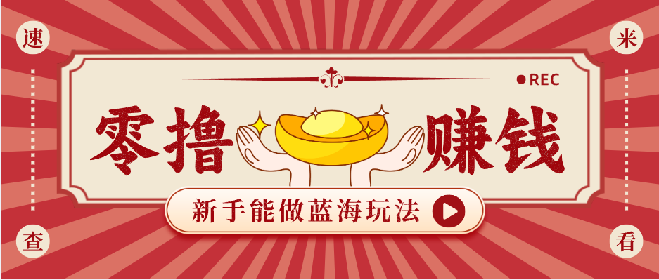 新手也能变现的蓝海玩法,一个人人能做的项目,需求量极大日入300+!-紫橙资源网