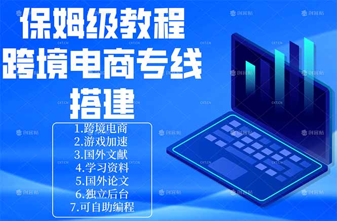保姆级教程：手把手教你搭建跨境电商专线-紫橙资源网
