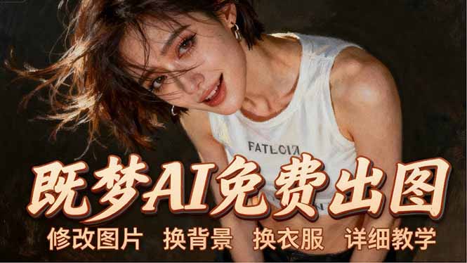 即梦AI全功能实战课：出图、换背景、照片动起来、唱歌说话，Seedance2.0全教学-紫橙资源网