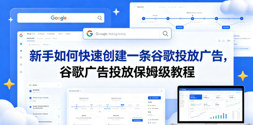 新手如何快速创建一条谷歌投放广告,谷歌广告投放保姆级教程-紫橙资源网