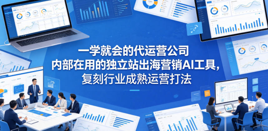一学就会的代运营公司内部在用的独立站出海营销AI工具,复刻行业成熟运营打法-紫橙资源网