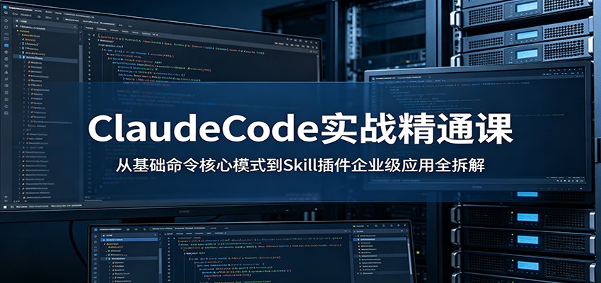 ClaudeCode实战精通课：从基础命令核心模式到Skill插件企业级应用全拆解-紫橙资源网