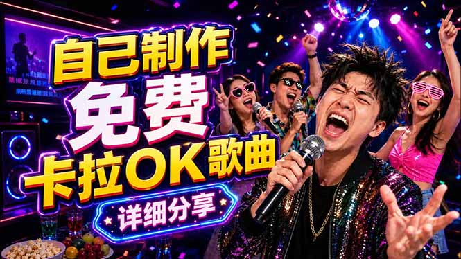免费卡拉OK歌曲制作全攻略:音轨分离字幕制作,零基础快速做出专业K歌视频-紫橙资源网