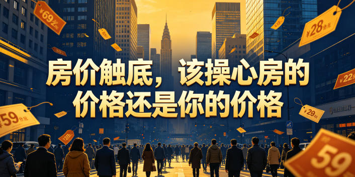 付费文章:房价触底,该操心房的价格还是你的价格-紫橙资源网