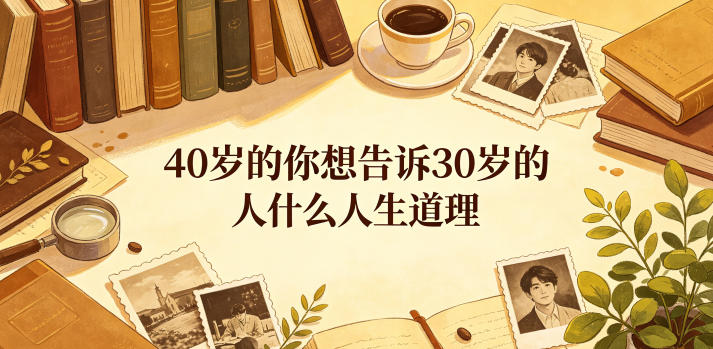 公众号付费文章：40岁的你想告诉30岁的人什么人生道理？-紫橙资源网