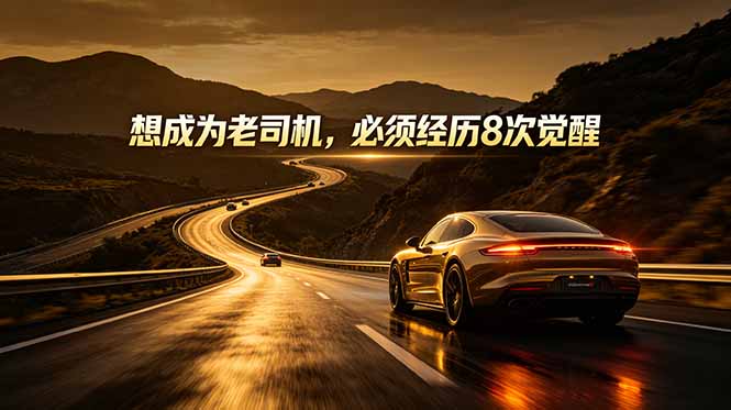 付费文章:想成为老司机,必须经历8次觉醒-紫橙资源网