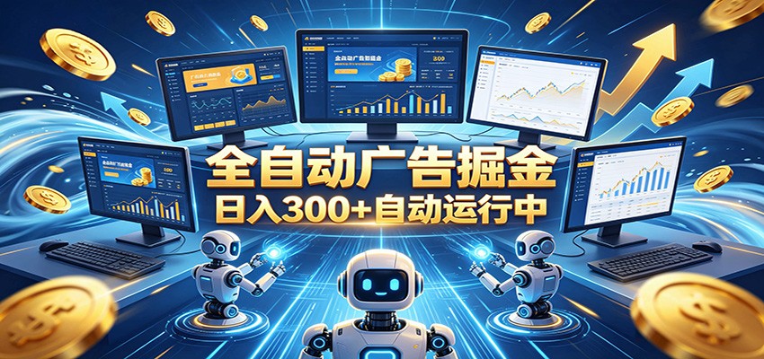自动广告G机,日入300+,正规平台,广告浏览获益,时间自由,适合各类人群日常增收-紫橙资源网