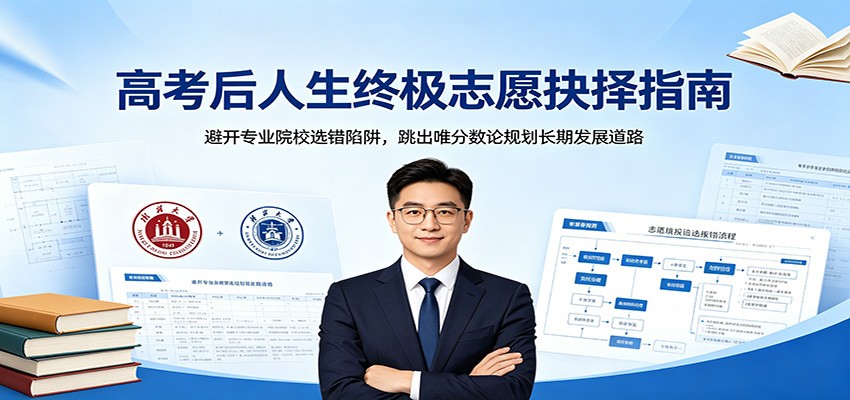 高考后人生终极志愿抉择指南:避开专业院校选错陷阱,跳出唯分数论规划长期发展道路-紫橙资源网