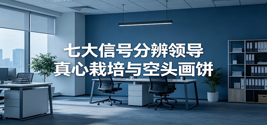 付费文章《七大信号分辨领导真心栽培与空头画饼》读懂管理背后人性逻辑-紫橙资源网