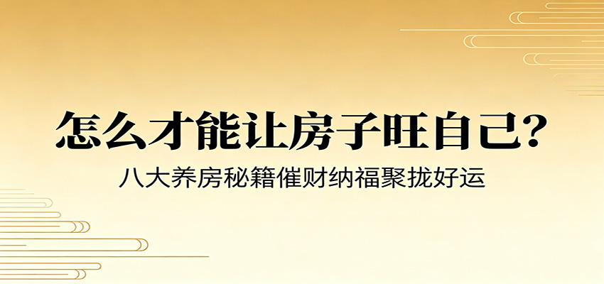 付费文章《怎么才能让房子旺自己？》八大养房秘籍催财纳福聚拢好运-紫橙资源网
