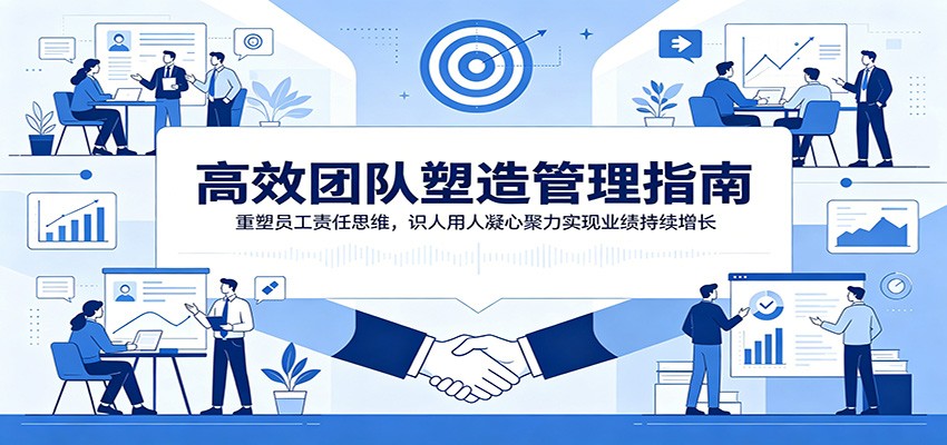 高效团队塑造管理指南:重塑员工责任思维,识人用人凝心聚力实现业绩持续增长-紫橙资源网