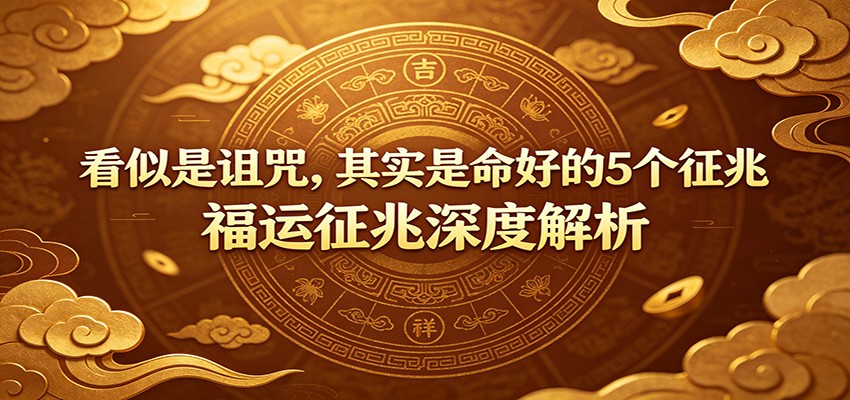 付费文章:《看似是诅咒,其实是命好的5个征兆》福运征兆深度解析-紫橙资源网