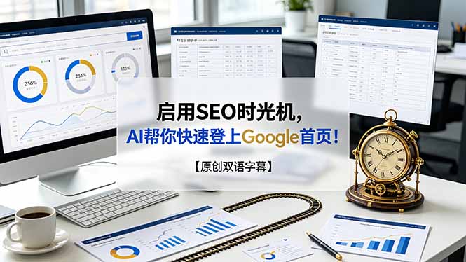 启用SEO时光机,AI帮你快速登上Google首页!【原创双语字幕】-紫橙资源网