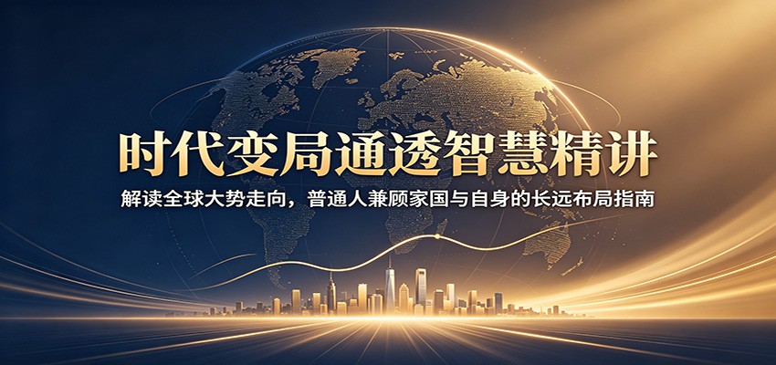 时代变局通透智慧精讲:解读全球大势走向,普通人兼顾家国与自身的长远布局指南-紫橙资源网