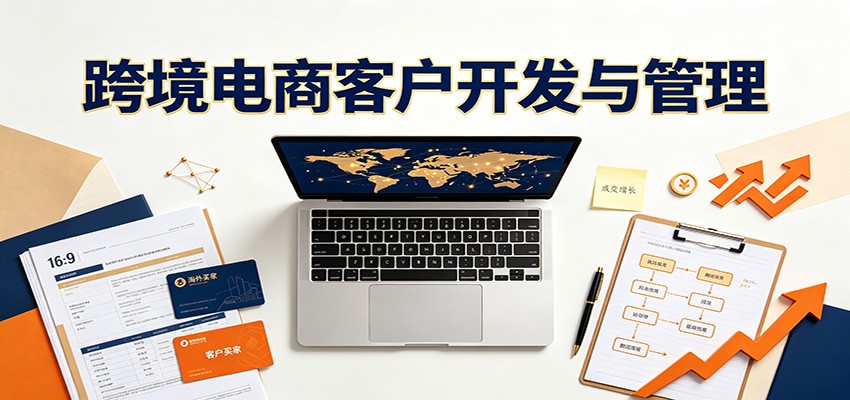 跨境客户精准开发实战课:海外买家挖掘渠道拆解,精细化客户维护与留存成交体系-紫橙资源网