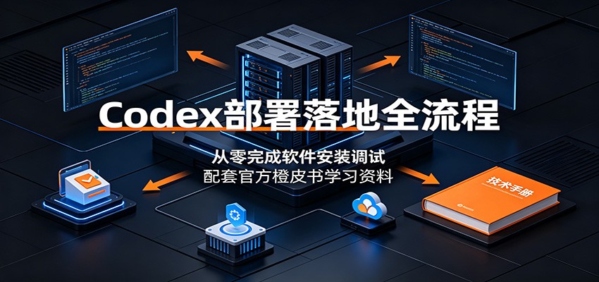 Codex部署落地全流程：从零完成软件安装调试，配套官方橙皮书学习资料-紫橙资源网