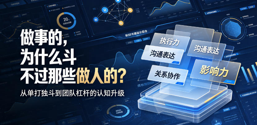 付费文章:做事的,为什么斗不过那些做人的?-紫橙资源网