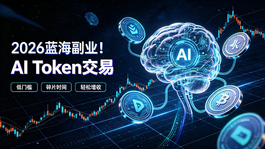 2026全新风口副业|AI智能Token交易,空闲时间轻松 賺 收益,无需全天盯盘-紫橙资源网