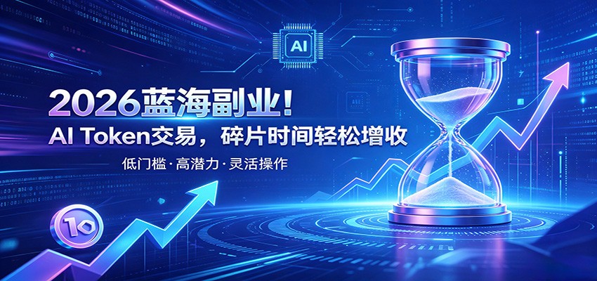 AI Token算力赛道！普通人可入局的数字副业，零门槛快速起步-紫橙资源网
