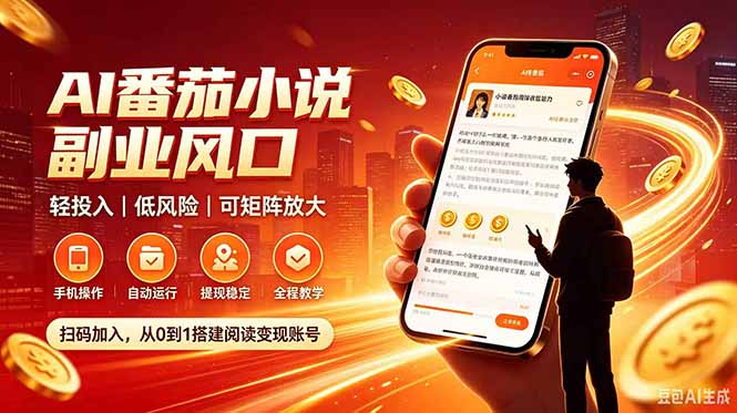 番茄达人变现新玩法,全自动运行 每日300+-紫橙资源网