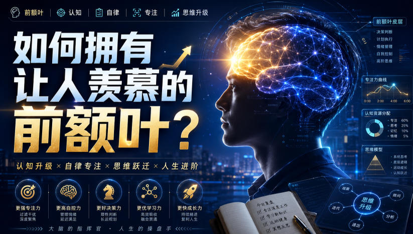 付费文:如何拥有让人羡慕的前额叶?-紫橙资源网