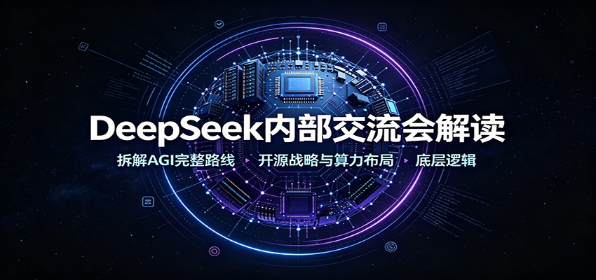 DeepSeek内部交流会解读：拆解AGI完整路线，开源战略与算力布局底层逻辑-紫橙资源网